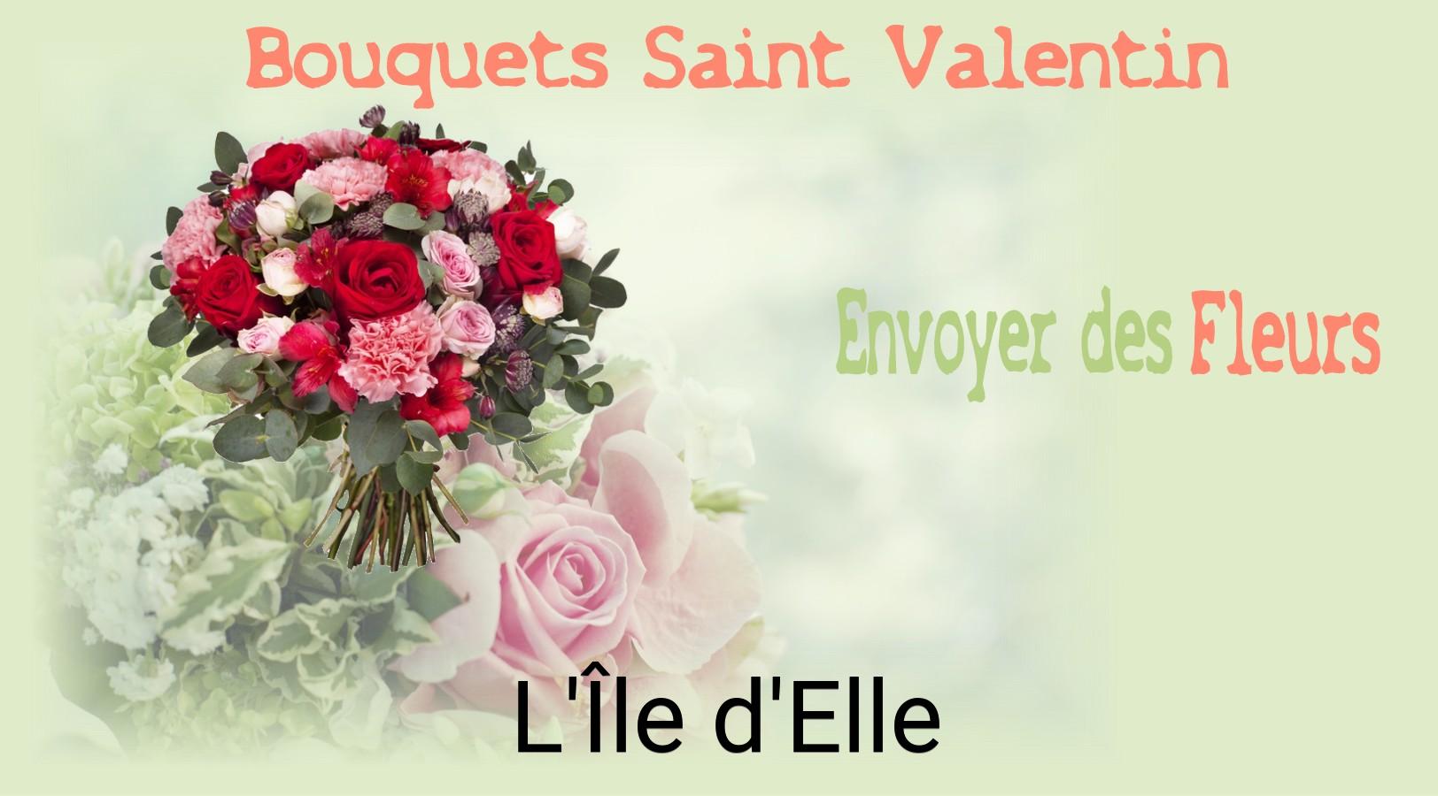 Roses de Saint-Valentin livrées à L'Île-d'Elle